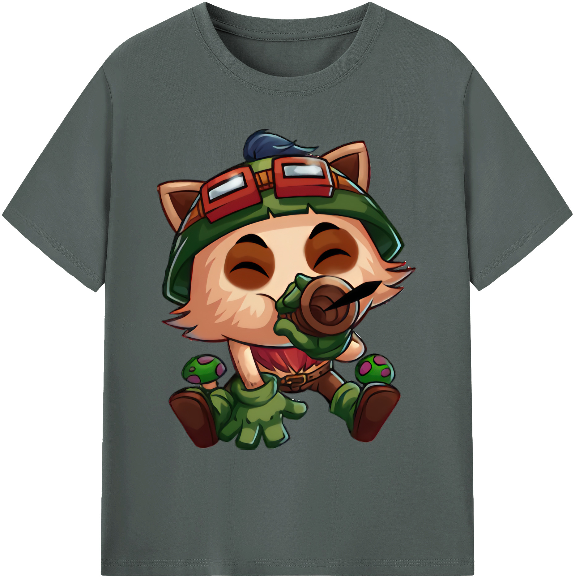 リーグ・オブ・レジェンド League of Legends LOL 綿100％ メンズ半袖Tシャツ｜肌触りやわらか＆通気性
